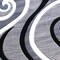Flash Furniture Gray 3' x 10' Modern Plush Abstract Area Rug KP-RG952-310-GY-GG - alternate 2